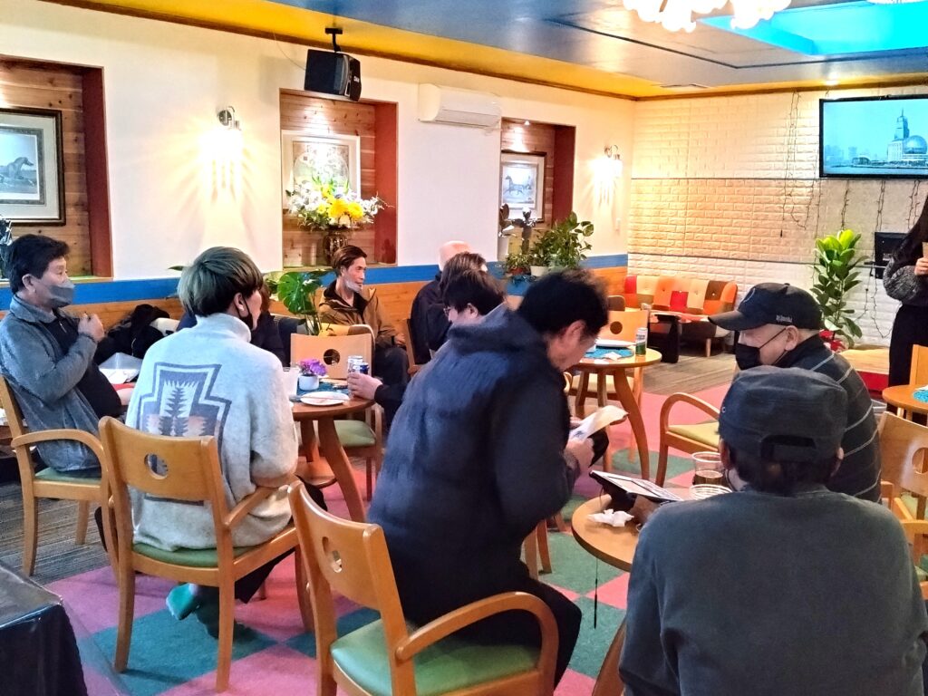 採用情報- 忘年会風景